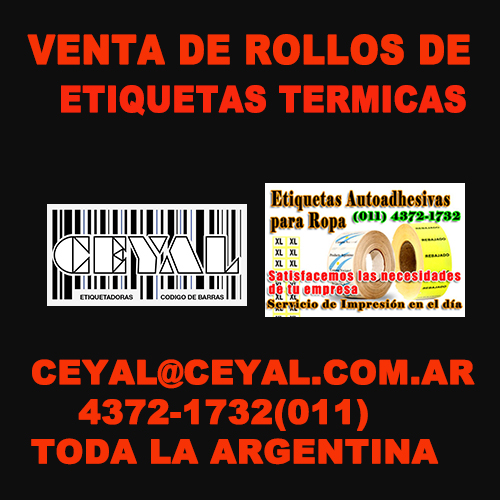 Etiquetas en blanco Accesorios para el celulares Buenos Aires