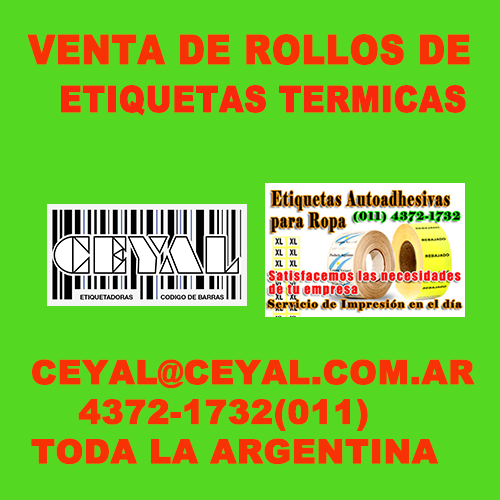 etiquetas termicas buenos aires argentina