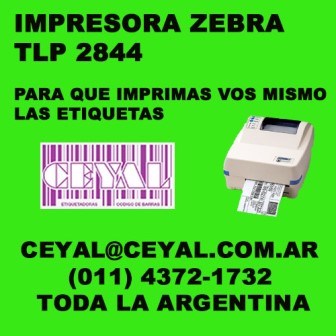 ETIQUETAS AUTODHESIVAS PARA LABORATORIOS CEYAL ARGENTINA (011) 4372-1732