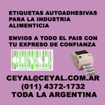ETIQUETAS DE OPP CEYAL ARGENTINA