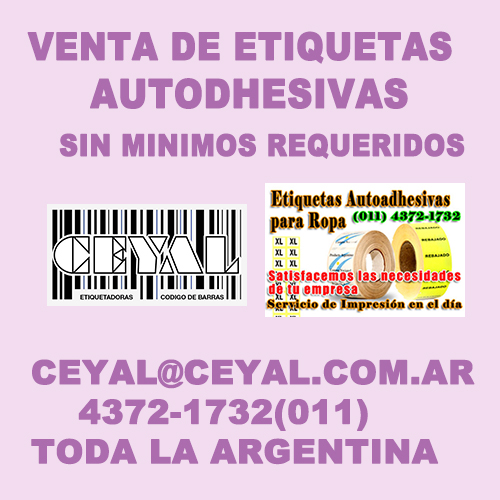 etiquetas taller de confeccionar productos Argentina