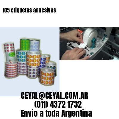 105 etiquetas adhesivas