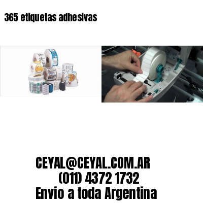 365 etiquetas adhesivas