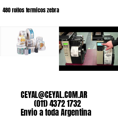 480 rollos termicos zebra