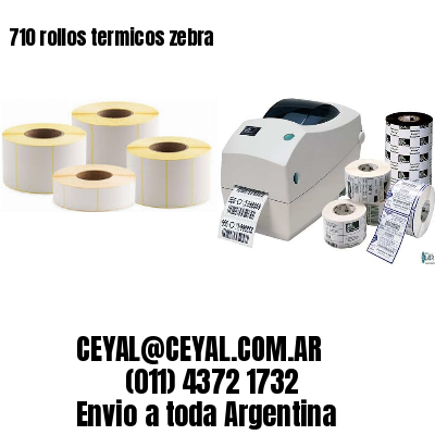 710 rollos termicos zebra