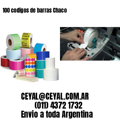 100 codigos de barras Chaco