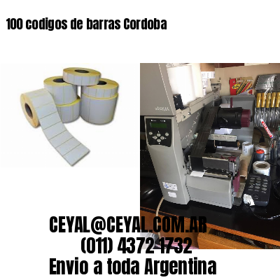 100 codigos de barras Cordoba