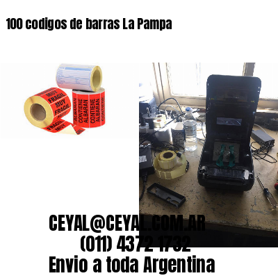 100 codigos de barras La Pampa