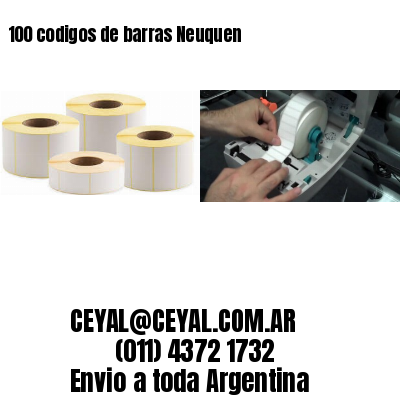 100 codigos de barras Neuquen