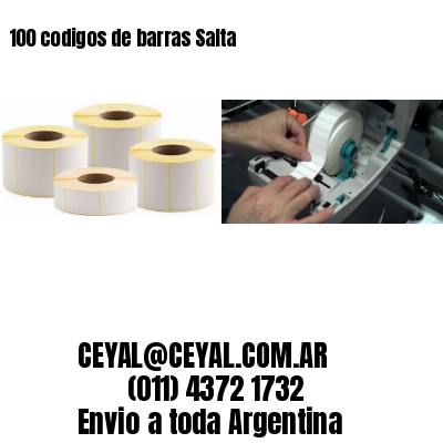 100 codigos de barras Salta