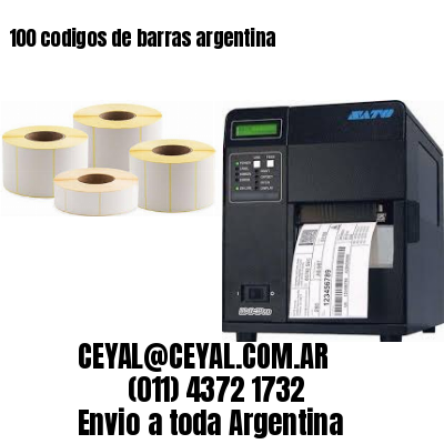 100 codigos de barras argentina