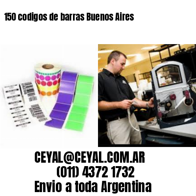 150 codigos de barras Buenos Aires