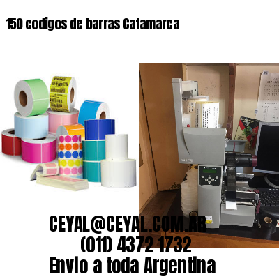 150 codigos de barras Catamarca