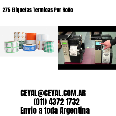 275 Etiquetas Termicas Por Rollo