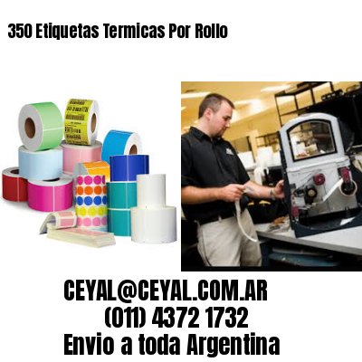 350 Etiquetas Termicas Por Rollo