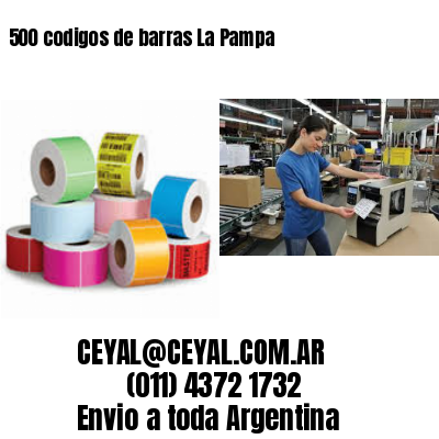 500 codigos de barras La Pampa