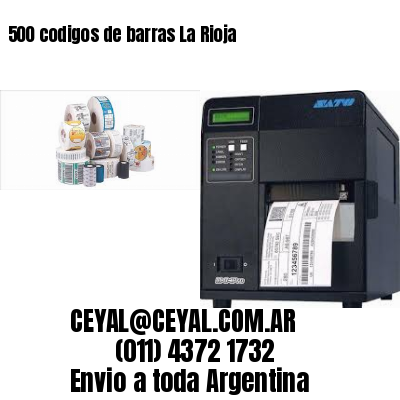500 codigos de barras La Rioja