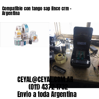Compatible con tango sap lince crm – Argentina