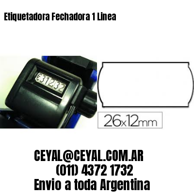 Etiquetadora Fechadora 1 Linea