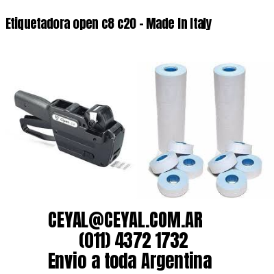 Etiquetadora open c8 c20 – Made In Italy