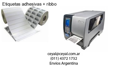 Etiquetas adhesivas   ribbo