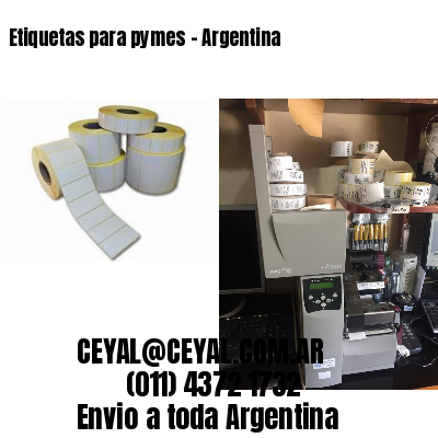 Etiquetas para pymes – Argentina