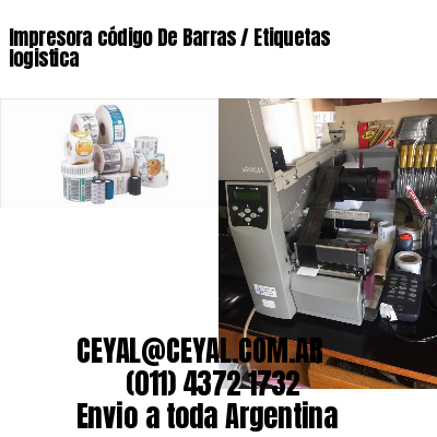 Impresora código De Barras / Etiquetas logistica