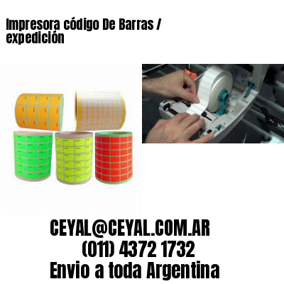 Impresora código De Barras / expedición