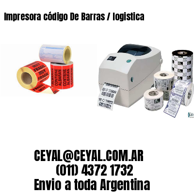 Impresora código De Barras / logistica