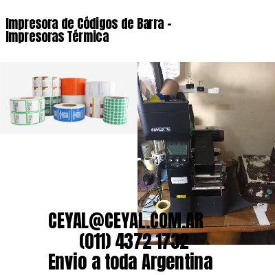 Impresora de Códigos de Barra – Impresoras Térmica