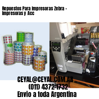 Repuestos Para Impresoras Zebra – Impresoras y Acc