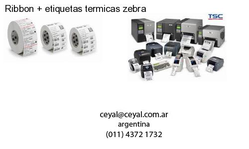 Ribbon   etiquetas termicas zebra