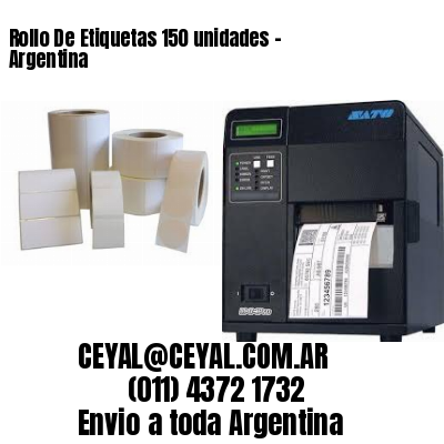 Rollo De Etiquetas 150 unidades – Argentina