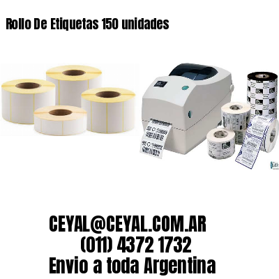 Rollo De Etiquetas 150 unidades