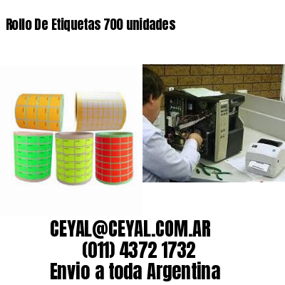 Rollo De Etiquetas 700 unidades