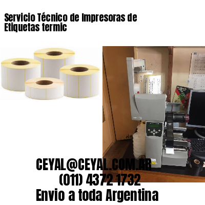 Servicio Técnico de Impresoras de Etiquetas termic