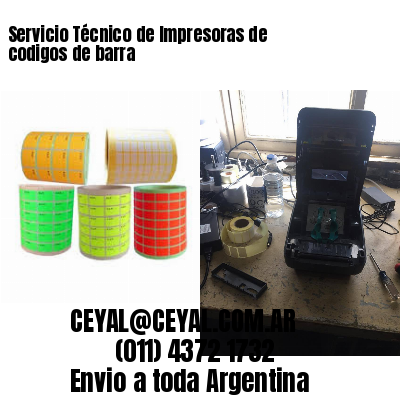 Servicio Técnico de Impresoras de codigos de barra
