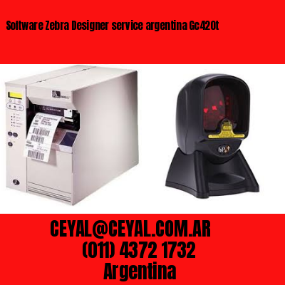 Software Zebra Designer service argentina Gc420t