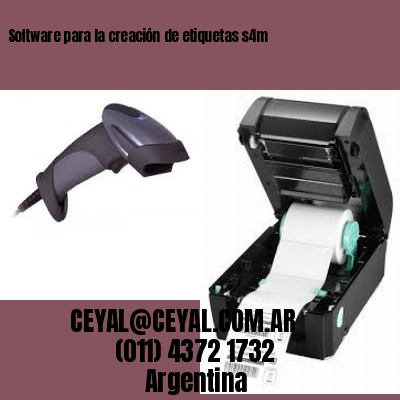 Software para la creación de etiquetas s4m