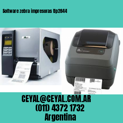 Software zebra impresoras tlp2844