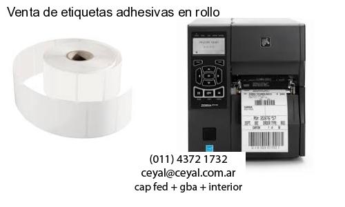 Venta de etiquetas adhesivas en rollo