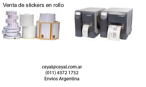 Venta de stickers en rollo