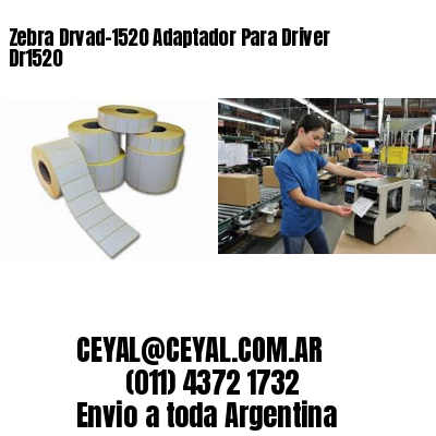 Zebra Drvad-1520 Adaptador Para Driver Dr1520