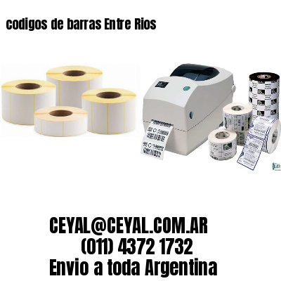 codigos de barras Entre Rios