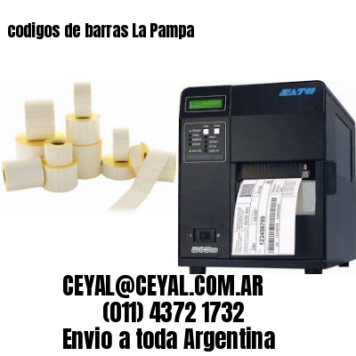 codigos de barras La Pampa