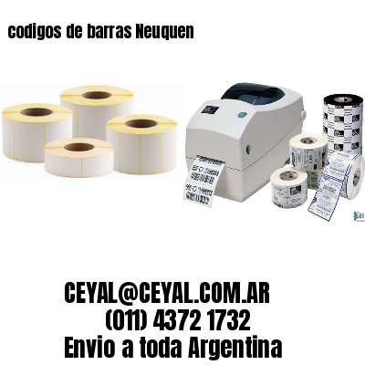 codigos de barras Neuquen
