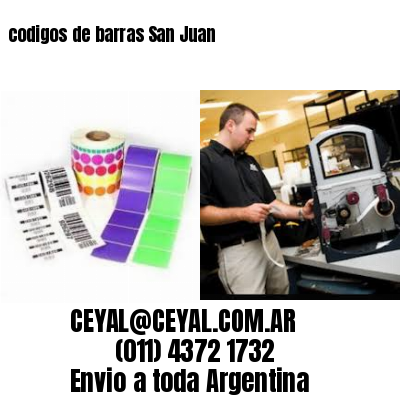codigos de barras San Juan
