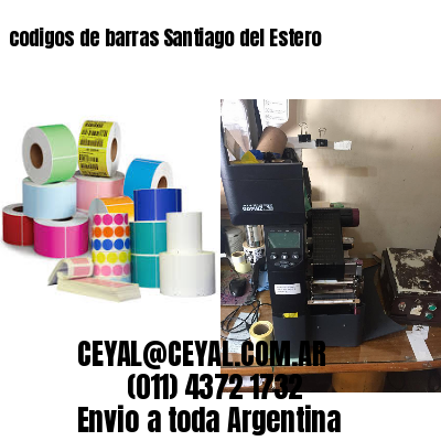 codigos de barras Santiago del Estero