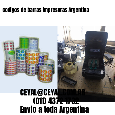codigos de barras impresoras Argentina