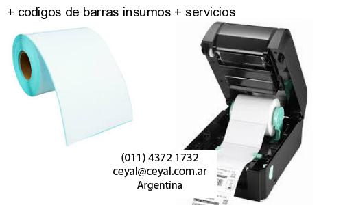   codigos de barras insumos   servicios